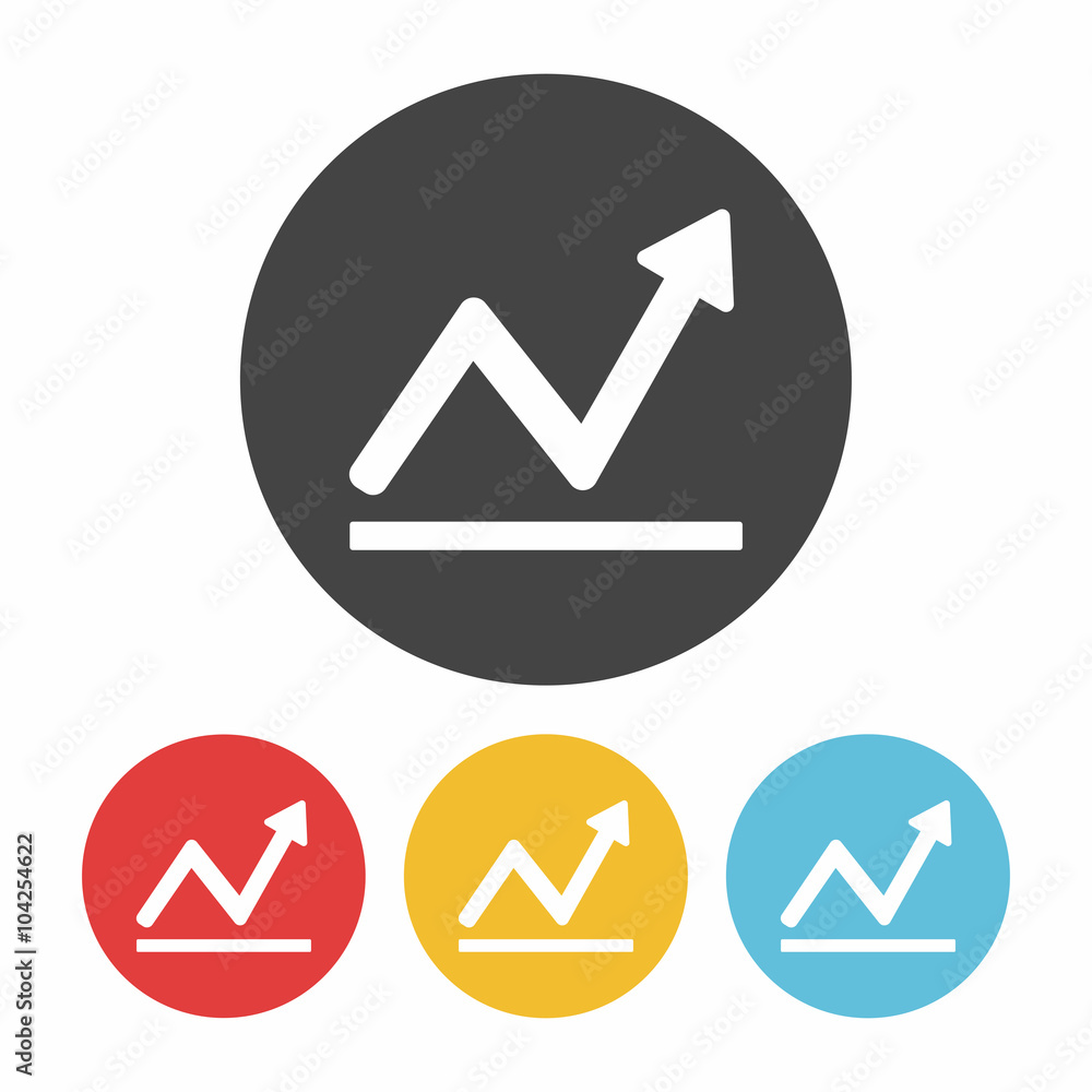 financial stock icon financial stock icon
