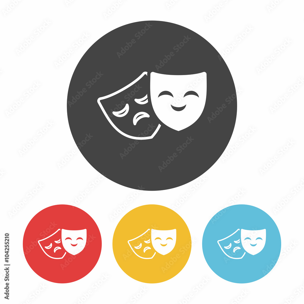 opera mask icon opera mask icon