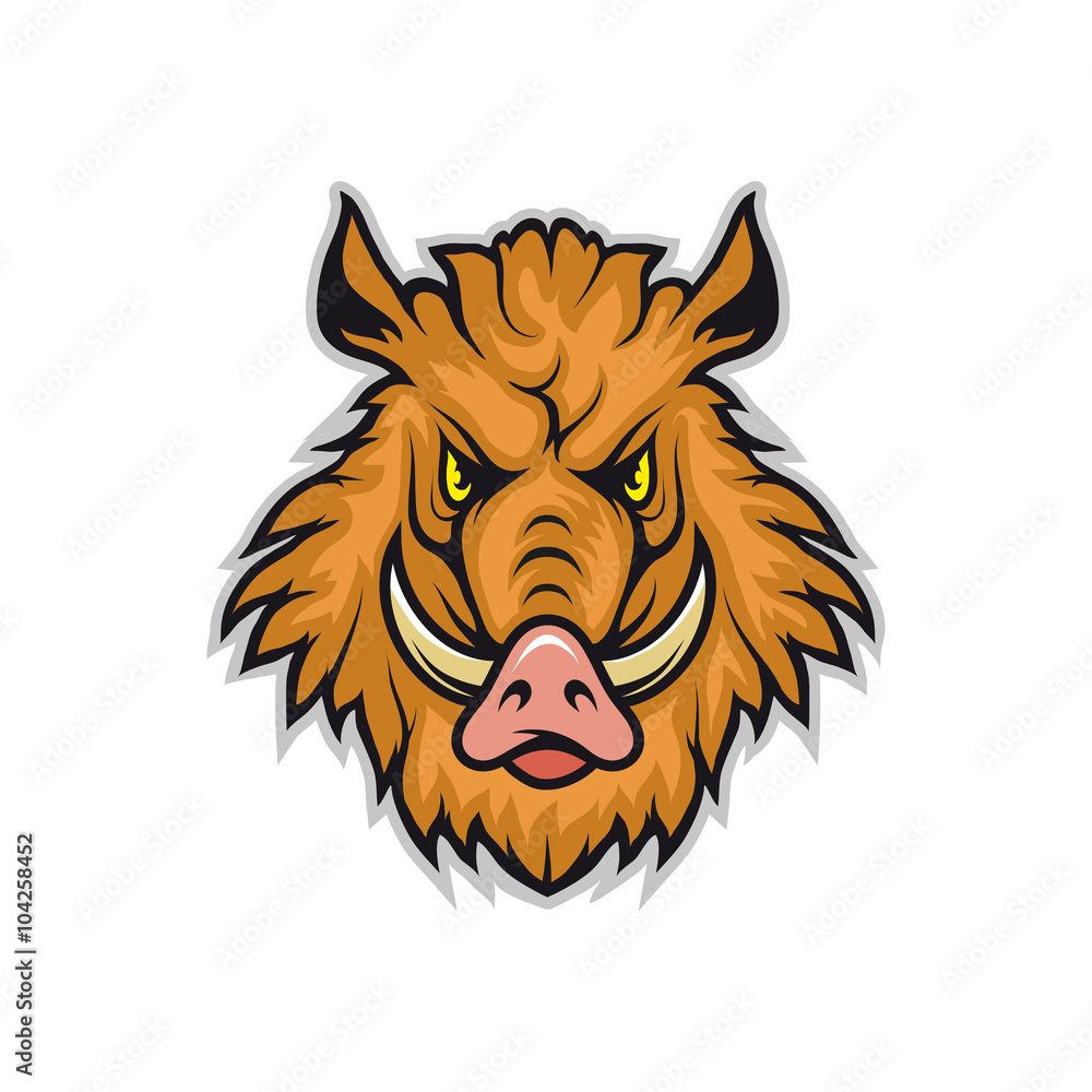 Obraz premium Boar logo