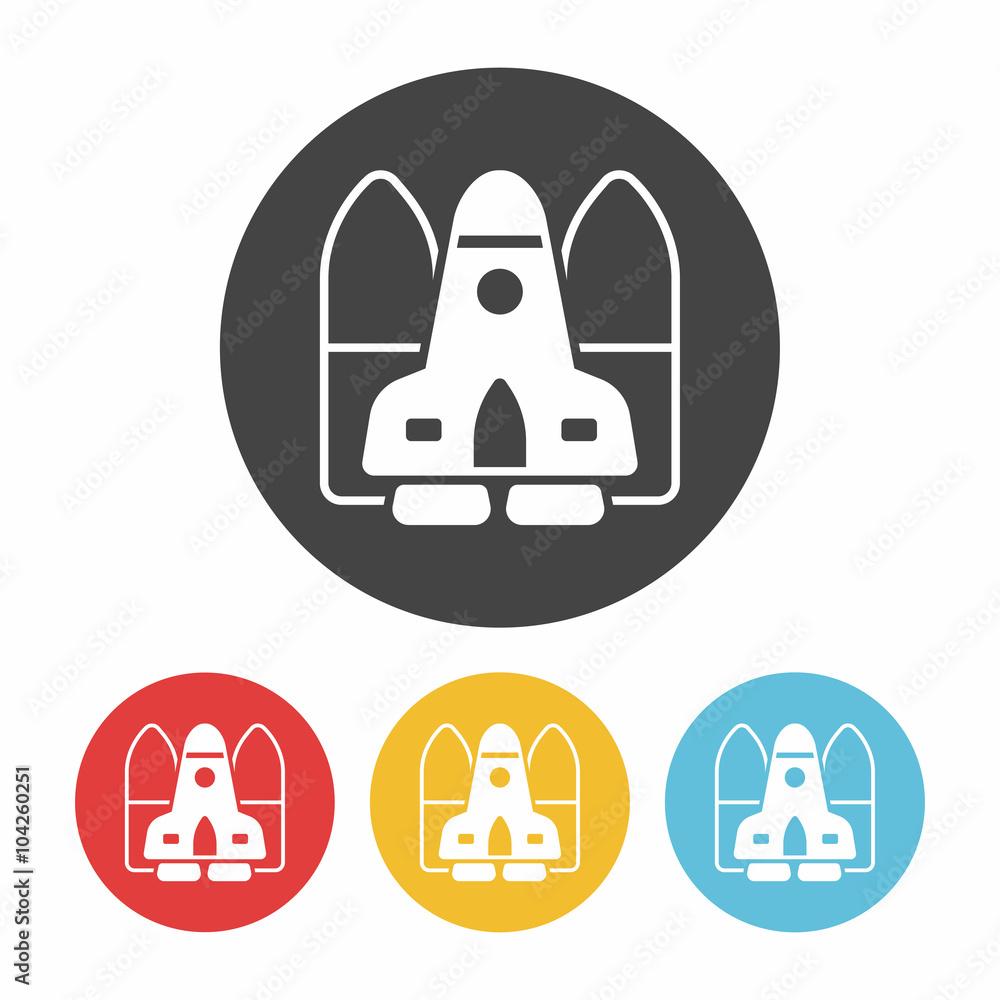 Spaceship icon Spaceship icon