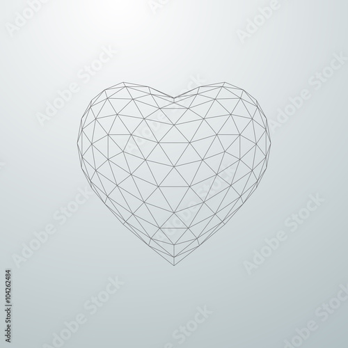 3D heart shape
