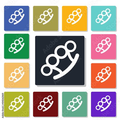brass knuckles icon