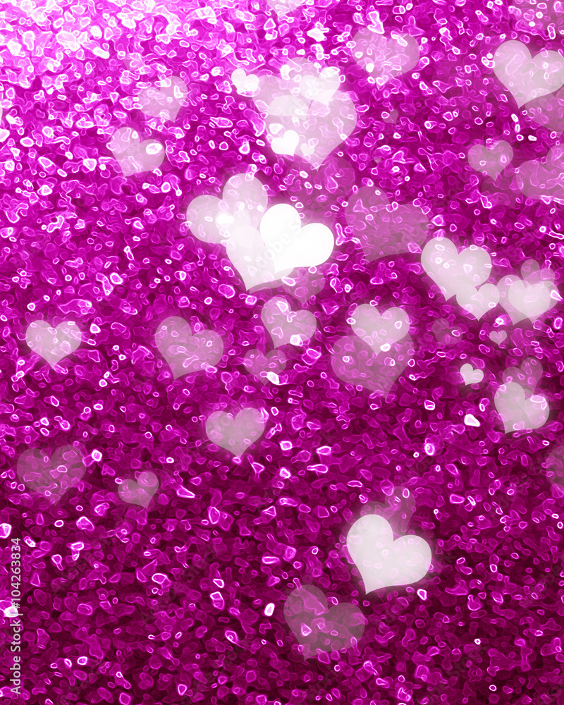 Glittering pink background