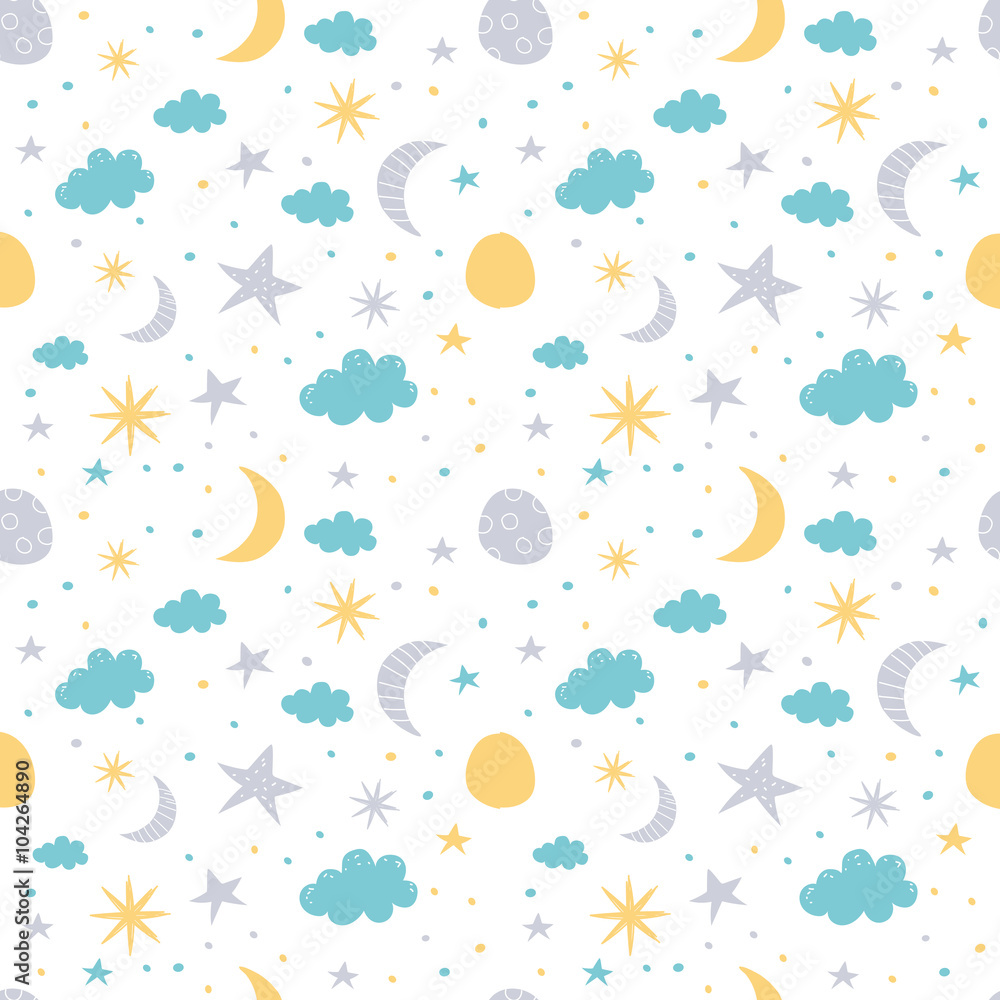 Night sky pattern Night sky pattern