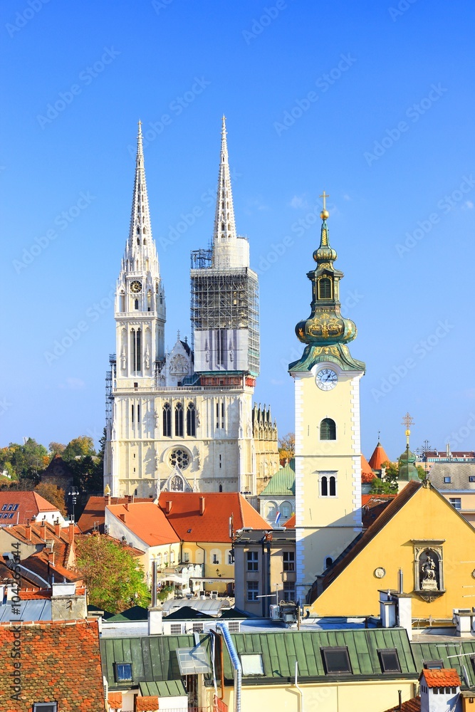 Fototapeta premium Zagreb Cathedral
