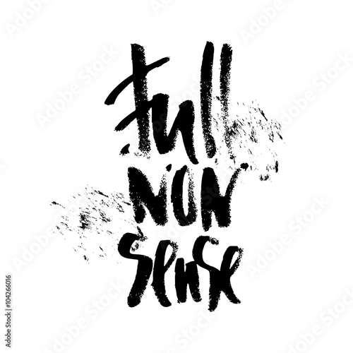 Fotografija Full nonsense t-shirt print