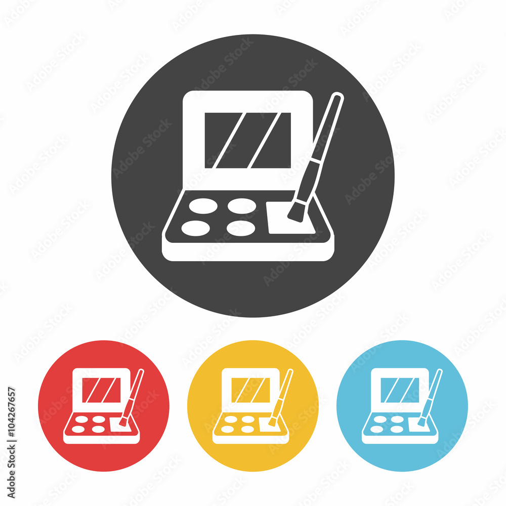Eye shadow icon Eye shadow icon