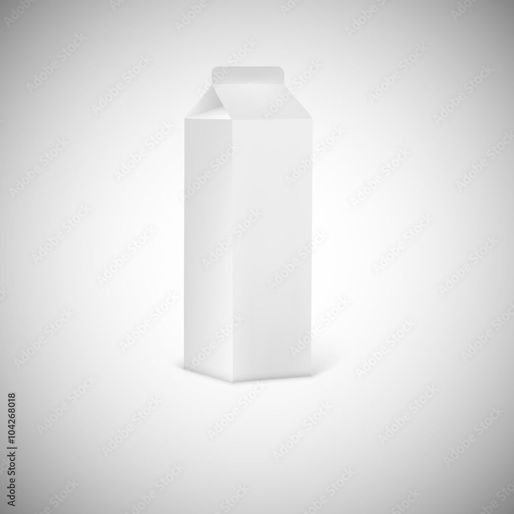 Blank grey juice or milk packaging. Blank grey juice or milk packaging.