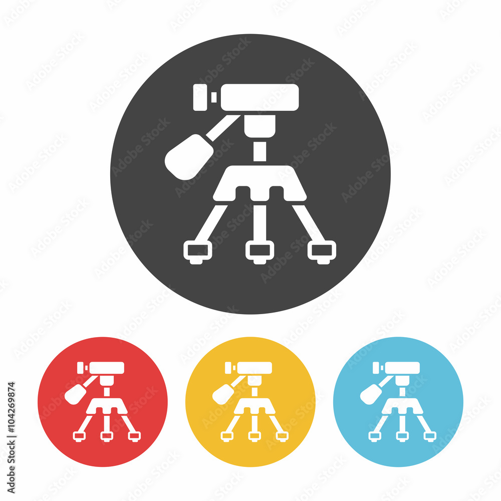 camera stand icon camera stand icon