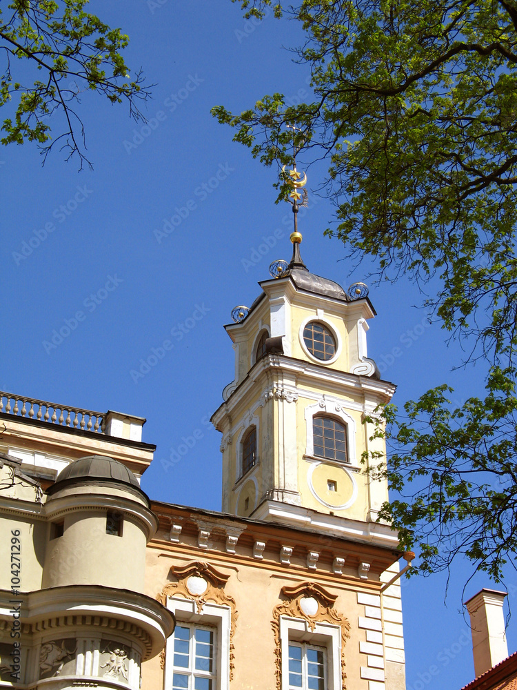 Observatory tower in Vilnius university.