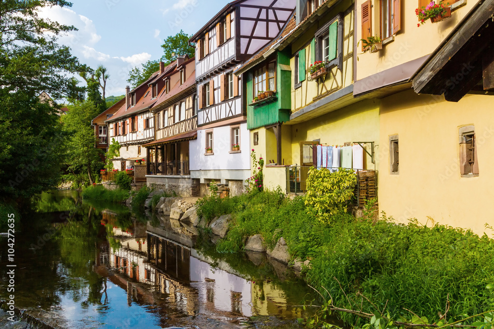 idyllic Wine Village of Kaysersberg in Alsace