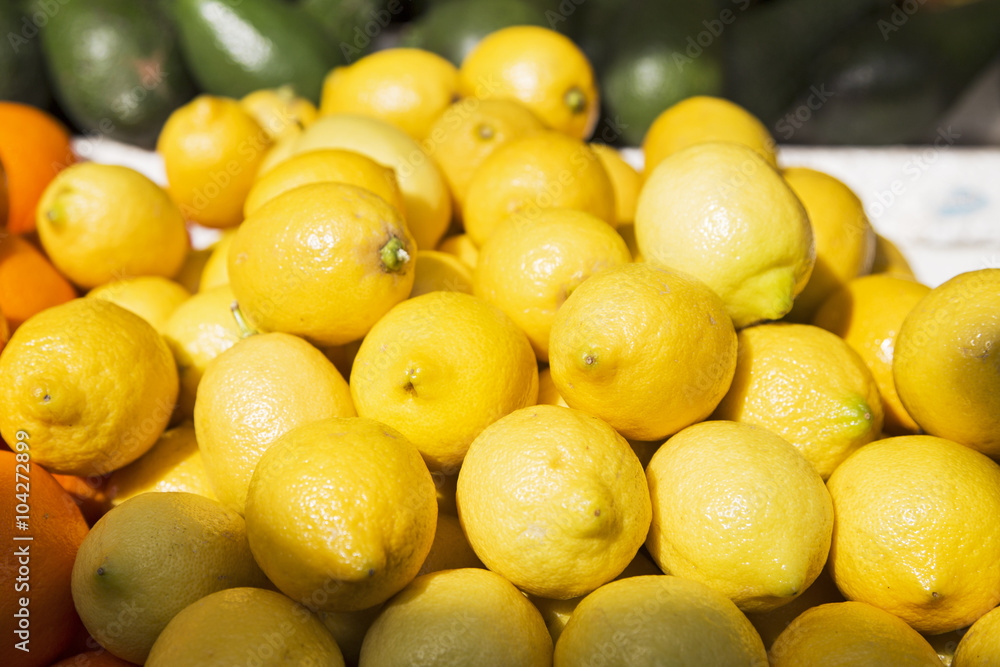 Fresh and organic lemon at a farmers market
Fresh and organic lemon at a farmers market