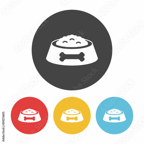 pet dog food icon