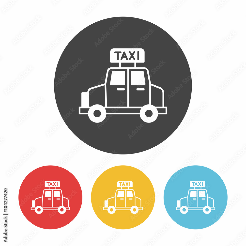 taxi icon taxi icon
