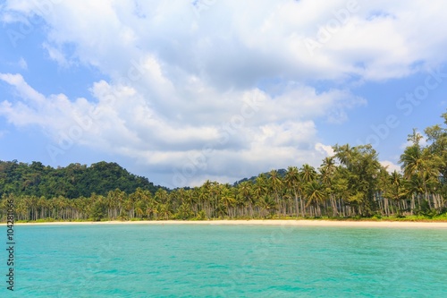 Tropical sea shore in Thailand