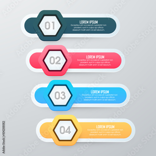 Colorful Business Infographic layout.