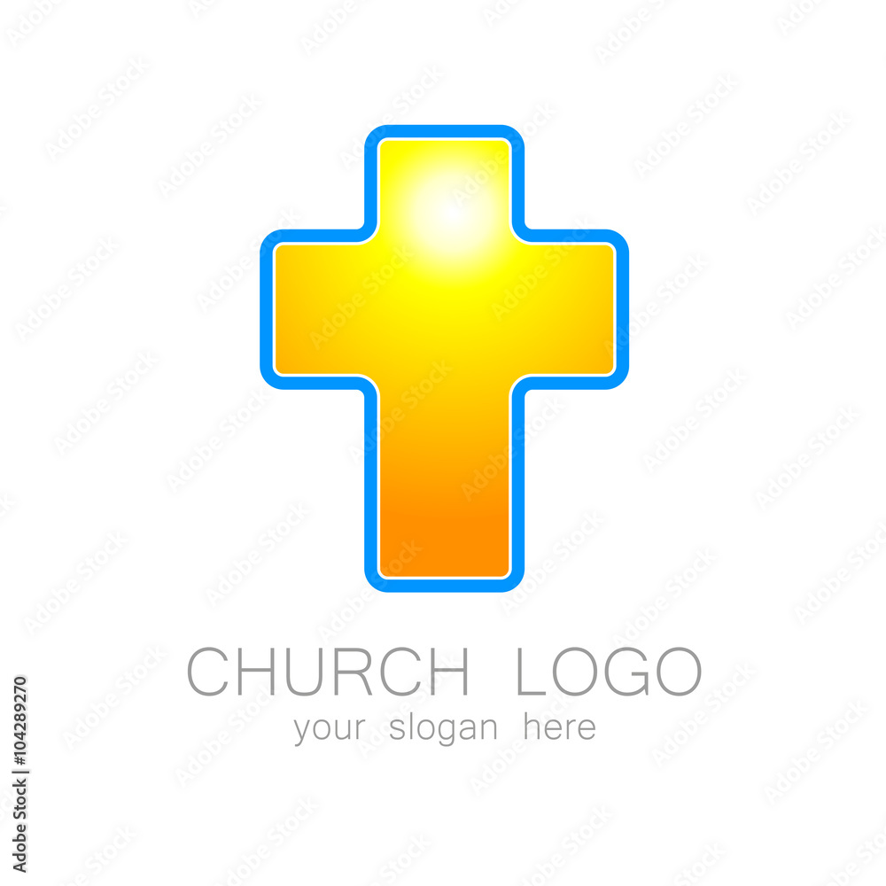 Obraz premium church logo