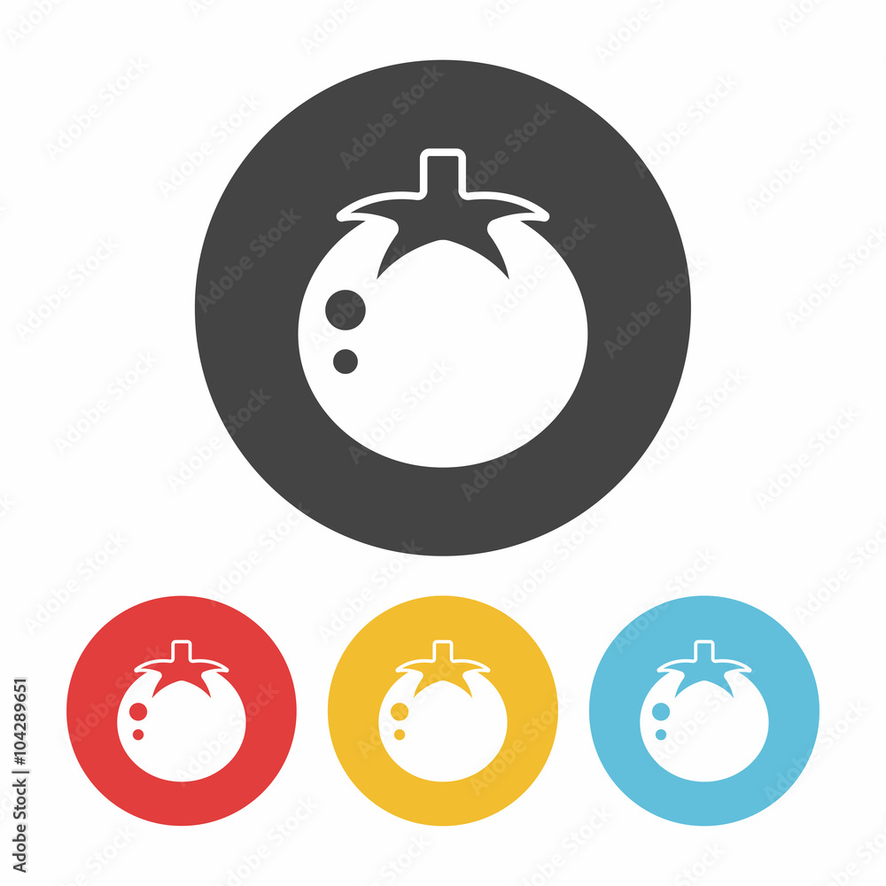 Obraz premium vegetables icon