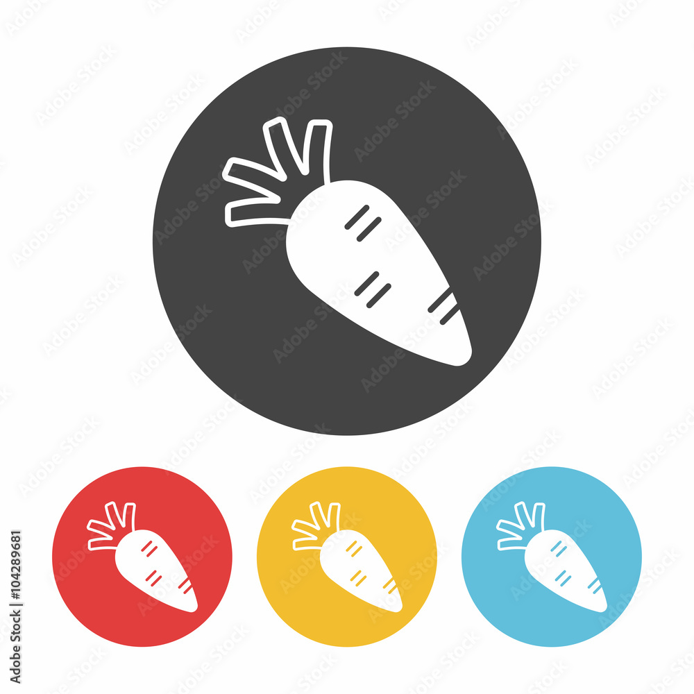 Obraz premium vegetables icon