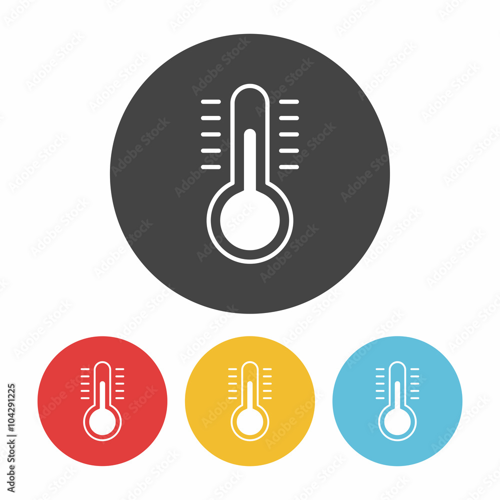 Thermometer icon Thermometer icon