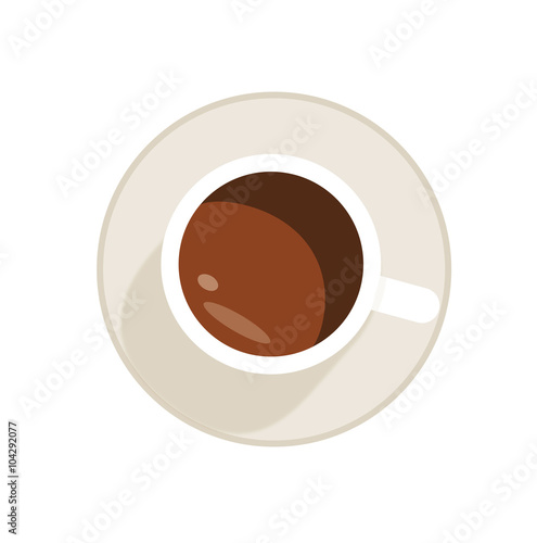 Kaffeetasse Vektor freigestellt