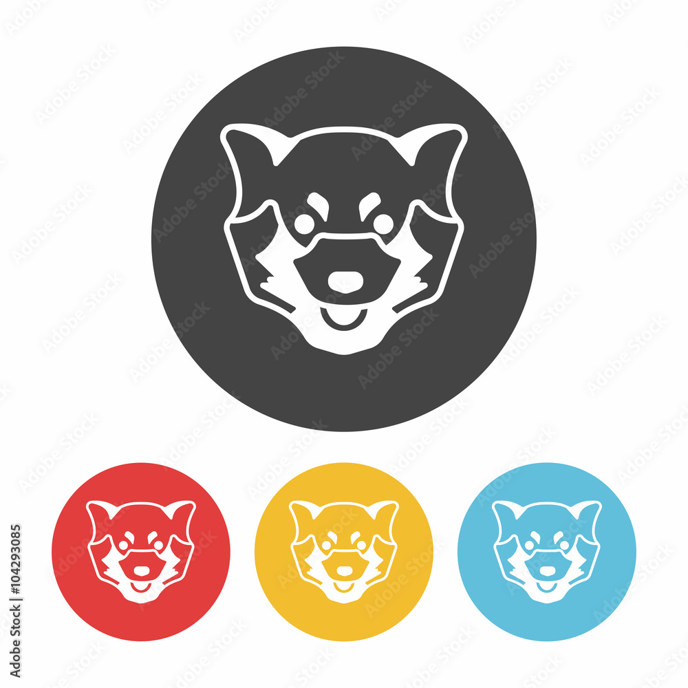 animal civet icon animal civet icon