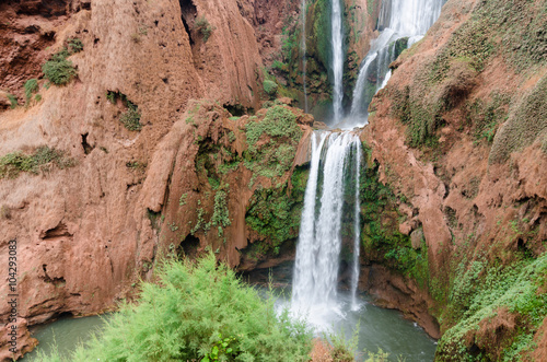 Ouzoud waterfalls in Grand Atlas village of Tanaghmeilt