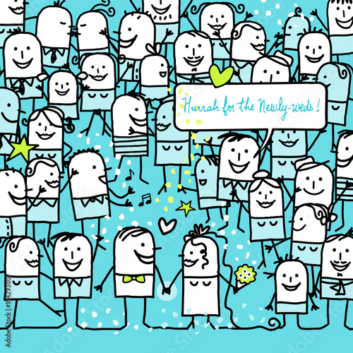 HURRAY FOR THE NEWLY WEDS !