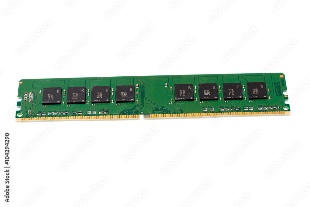 Computer memory module, isolation. Computer memory module, isolation.