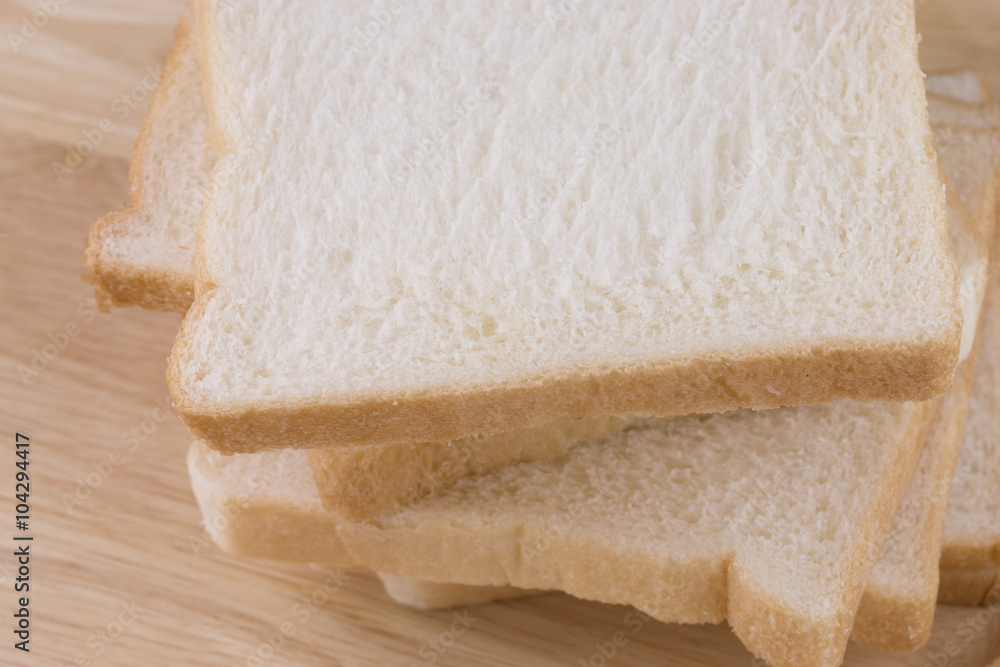Whole wheat bread on wooden table. Whole wheat bread on wooden table.