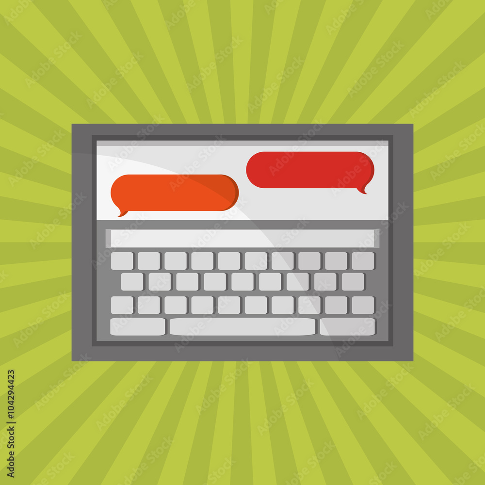 Communication icon design Communication icon design