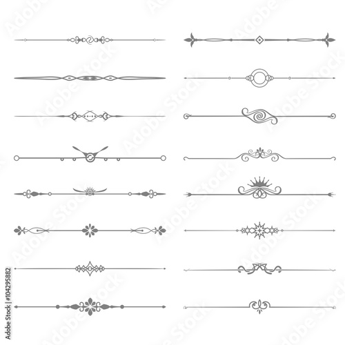 Decorative Designs and Border Elements