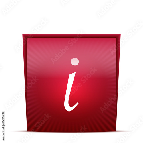 Icona Info - Box Rosso