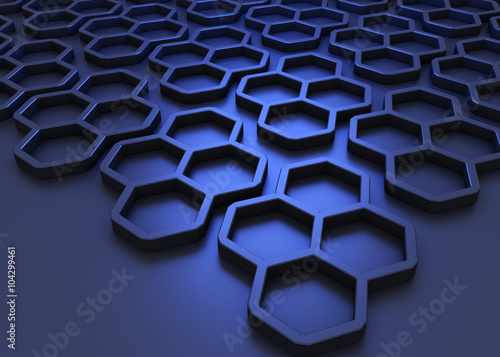 Sleek Honeycomb Background