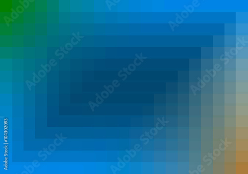 blue quadratic pattern in color geometric