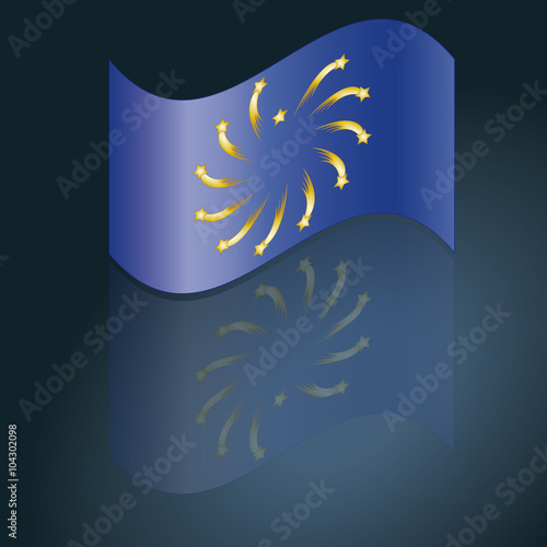 Unsolidarisch Flagge