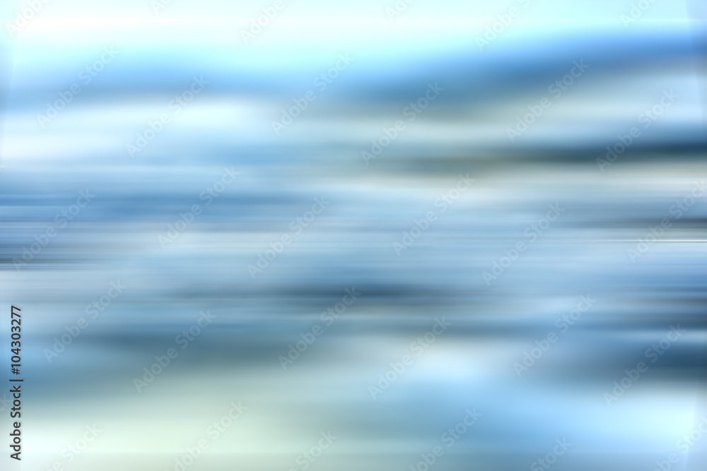 Fototapeta premium Abstract cool blue background blur