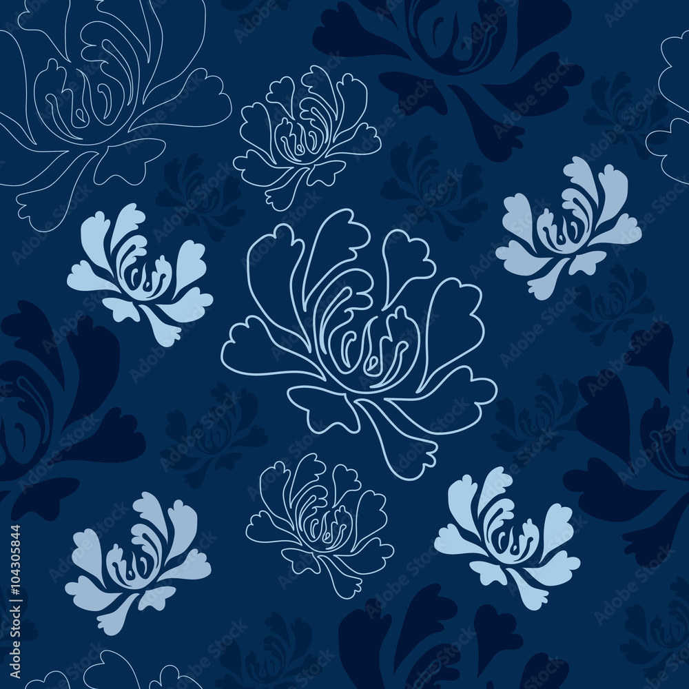 Floral seamless pattern Floral seamless pattern