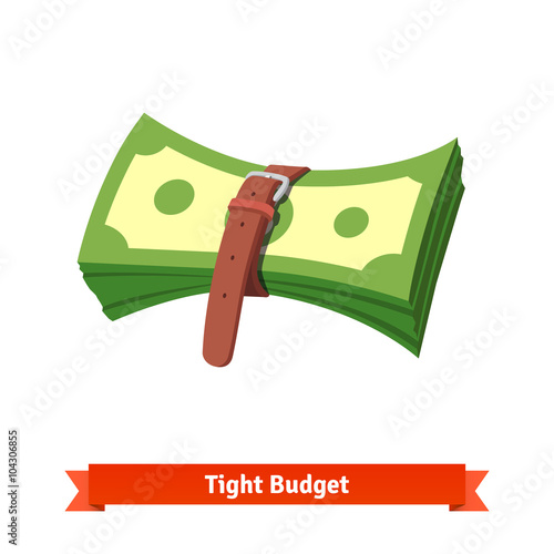 Tight budget and recession shrinking economy