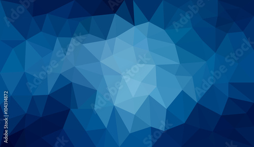Gradient abstract polygon background