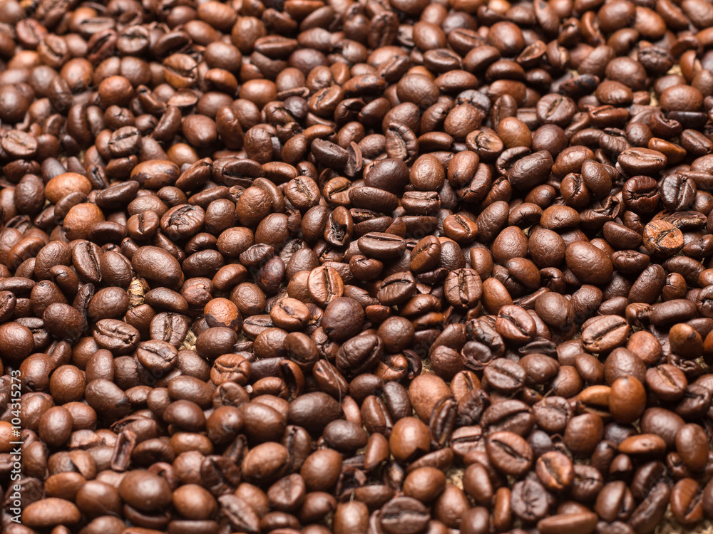 Coffee beans.