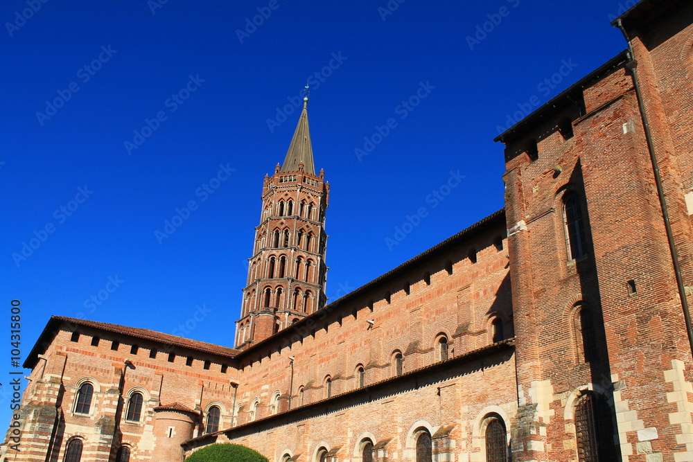 Basilique Saint-Sernin de Toulouse, France