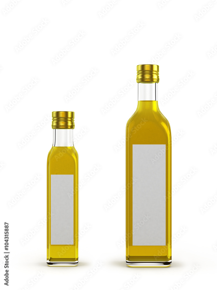 lighter glass bottles for olive oil of different sizes isolated lighter glass bottles for olive oil of different sizes isolated