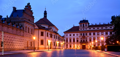 Palaces in Hradčany district, Prague photo