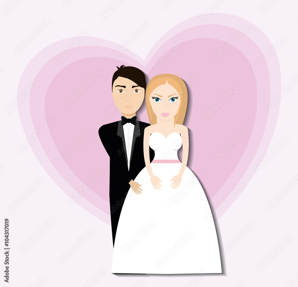 Happy wedding design Happy wedding design