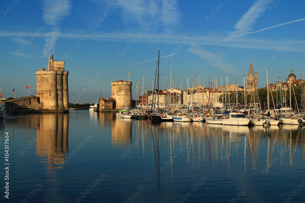 Vieux port de la Rochelle, France