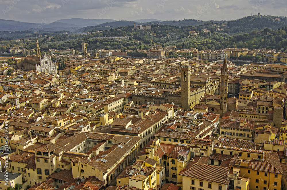 Florence view, Tuscany, Italy.
