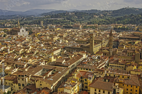 Florence view  Tuscany  Italy.