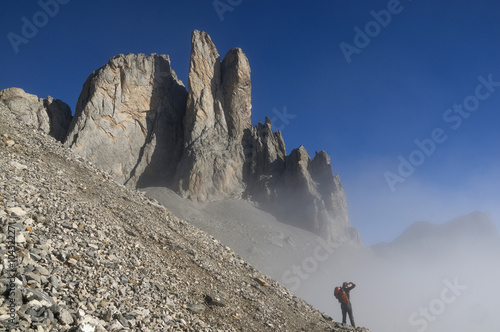 Ansabere needles in French Pyrenees photo