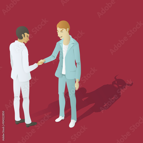 pretend businessman